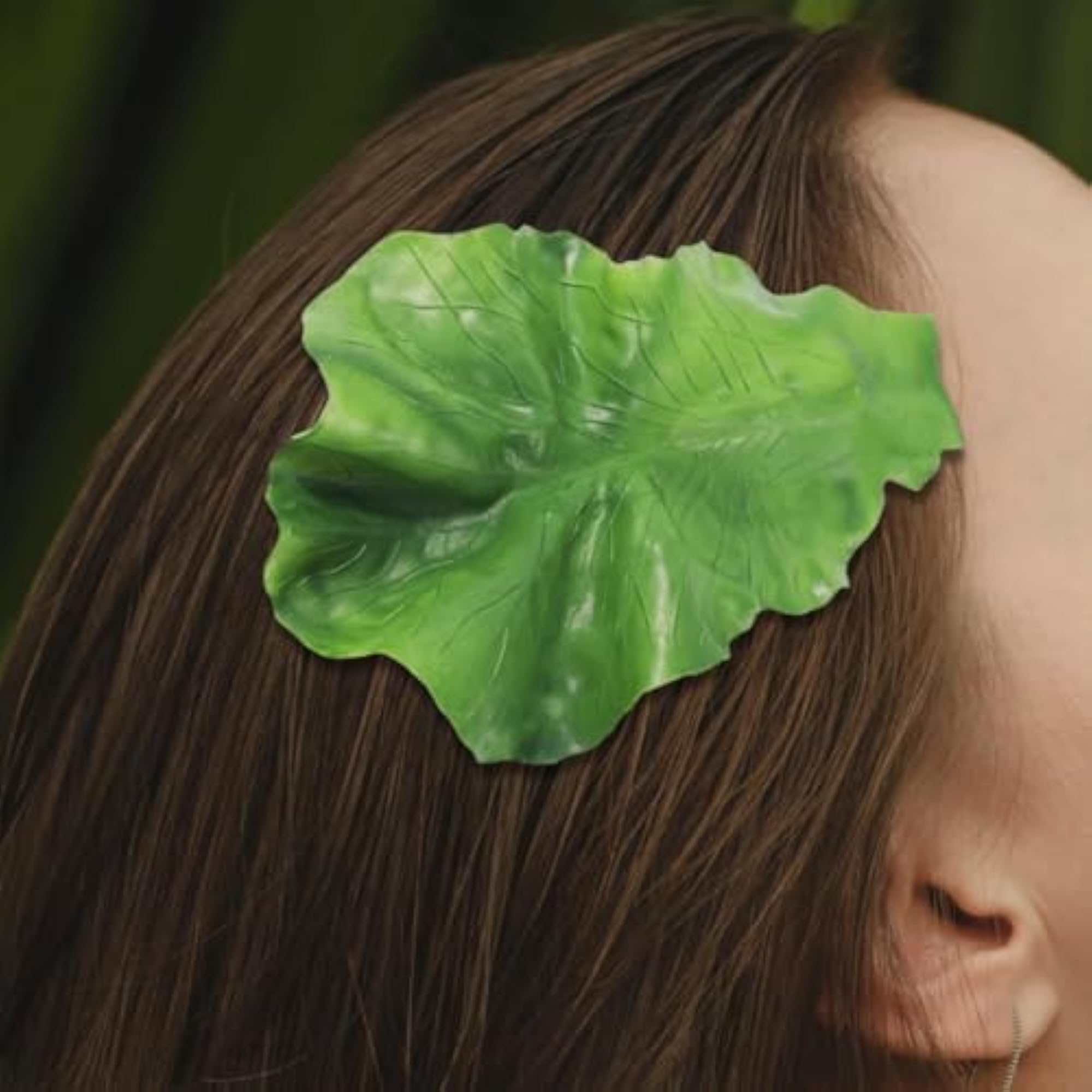 Vegetable Leaves Simulation Lettuce Hair Clip for Ladies