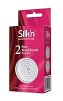 Silk'n Pure Brush Heads, Regular - Deep-Cleansing of Normal Skin - Brush Heads for Pure (Deluxe) - 2 Pieces