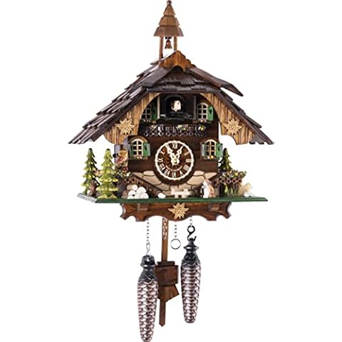 Reloj de Cuco Estilo Chalet con Movimiento de Cuarzo Cover
