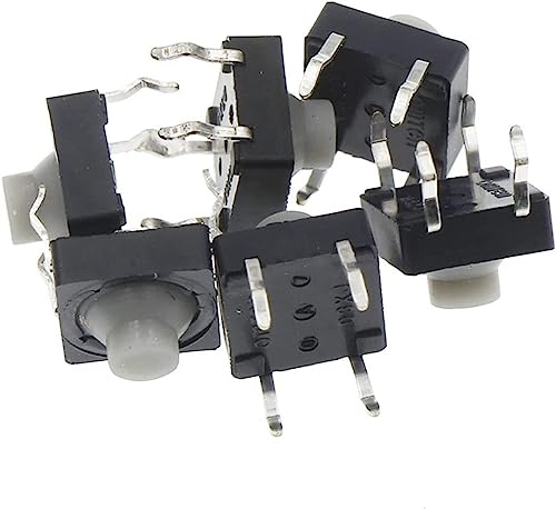 Bouton tactile silencieux 8x8x5mm pour réparer une télécommande ou modifier une manette