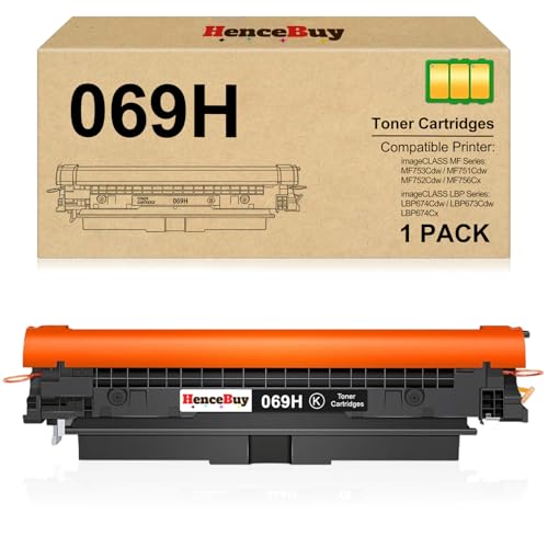 Image of 069H 069 Black Toner Cartridge 1-Pack Replacement for Canon 069H 069