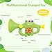 Generic Toddler Musical Trumpet Toy for Kids - Musical Enlightenment Instrument Toy, Develops Musicality, for Boys Girls Ages 3 4 5 6 7 8, Green