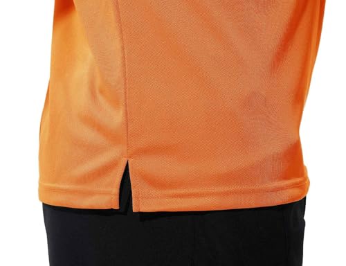 Image of Rdruko Men's Polo Shirts Short Sleeve Quick Dry Outdoor Golf Sports Shirts with Pocket