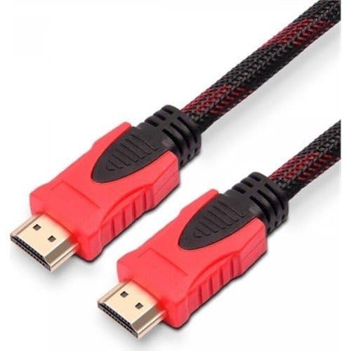 Concord HDMI Kablo 3 Metre Ses ve Görüntü Aktarım Kablosu - Siyah/Kırmızı