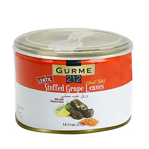 Gurme212 Lentil Stuffed Grape Leaves (14 oz can)