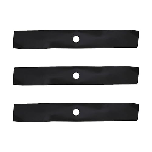 330-373 (3) Tres cuchillas de cortacésped de 48 pulgadas para John Deere LX176 LX178 LX186 LX188 330-373 (3) Tres cuchillas de cortacésped de 48 pulgadas para John Deere LX176 LX178 LX186 LX188
