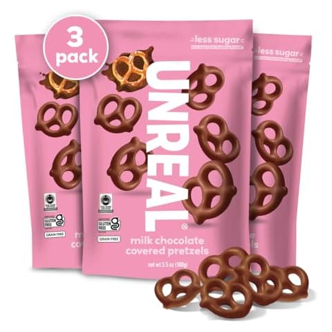 UNREAL Milk Chocolate Pretzels Cover