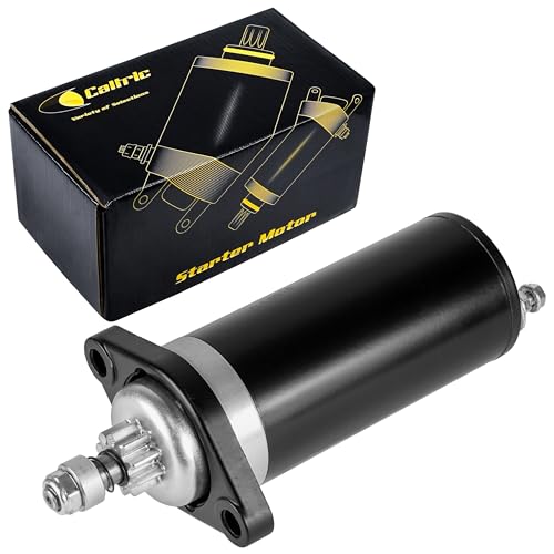 Caltric Starter Motor Compatible con Yamaha Outboard 8HP 9.9 HP 2005-2011 miniatura 1