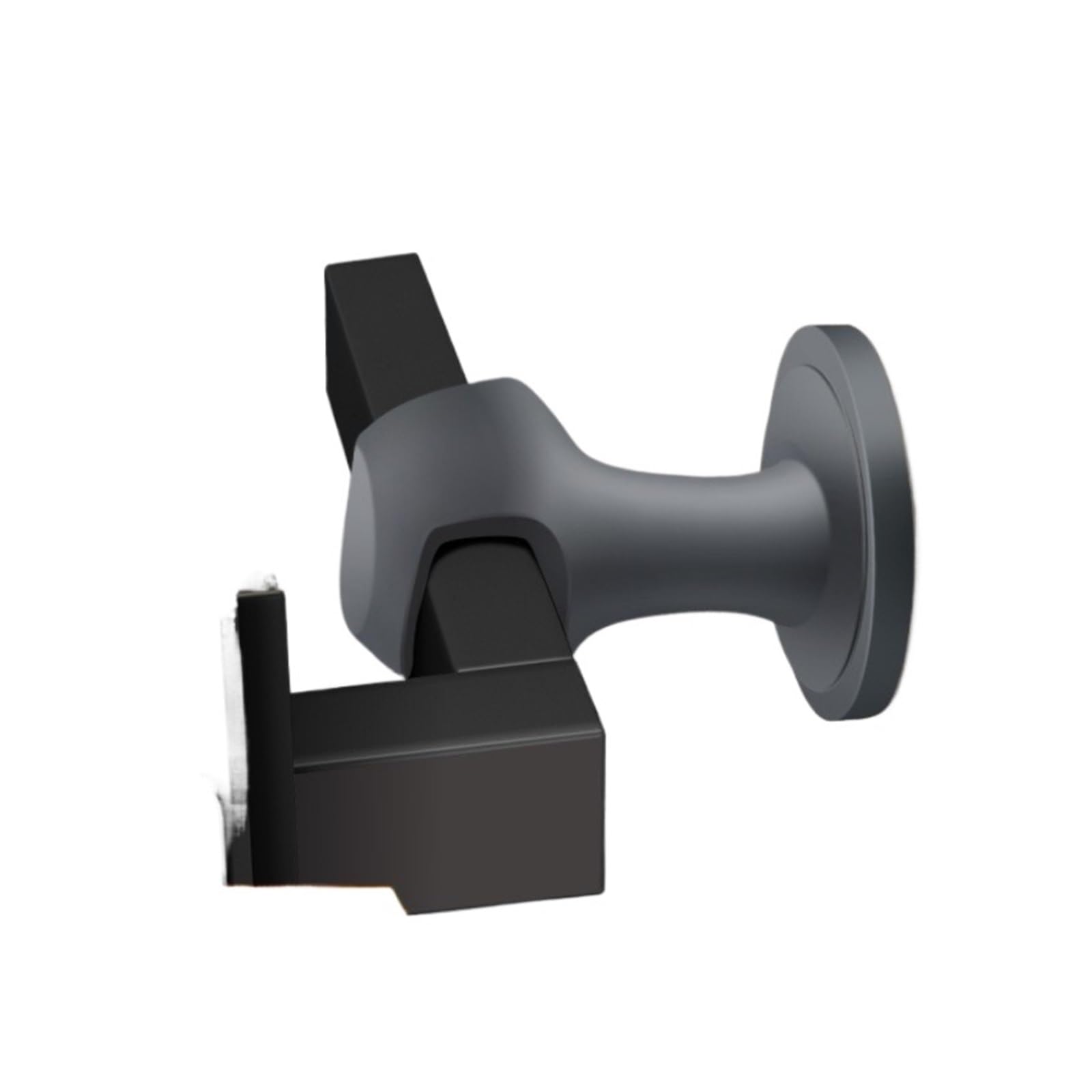 Vaqropnshrg S - Grey Silicone Door Stop, Handle Protective Pad