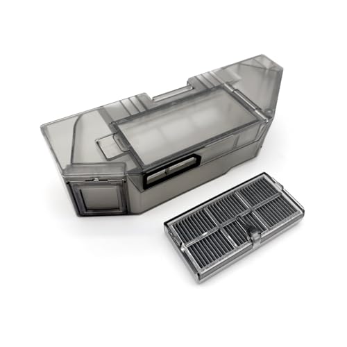 Compatible for Dreame, Bot X30 Vacuum Cleaner Dust Collection Box Accessories L30 Robot Garbage Box Filter Spare Parts(X30 Dustbin Filter)