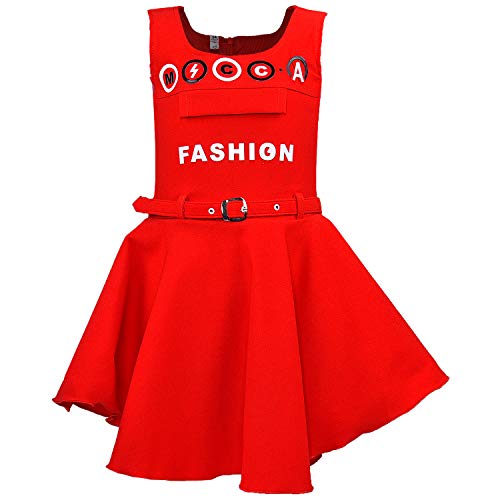 Image of Wish Karo Girls Casual Western Dress - Japan Satin - (CSL236)