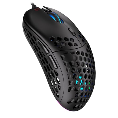 Ratón ultraligero para juegos EY6A002: precisión extrema con 8000 dpi