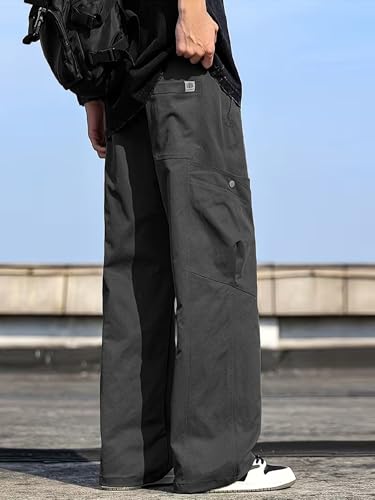 Image of Lymio Cargo for Men || Cotton Cargo Pant || Drawstring Waist Pant (Also Available in Plus Sizes) (145-148)