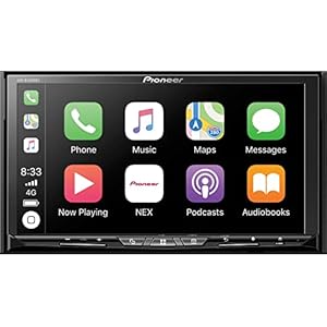 Pioneer AVH-W4500NEX Double Din Wireless Mirroring Android Auto, Apple Carplay In-Dash DVD/CD Car Stereo Receiver