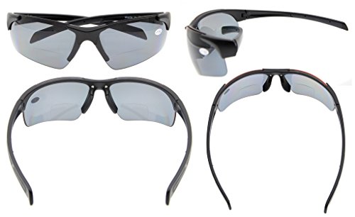 Eyekepper TR90 Unbreakable Sports Polarized Half-Rimless Bifocal Sunglasses2