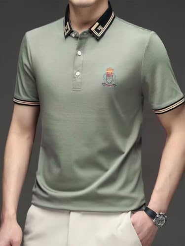 Image of Lymio Polo T Shirt for Men || T Shirt for Man || Collar T-Shirts Style Men (Packs Also Available) (109-112)