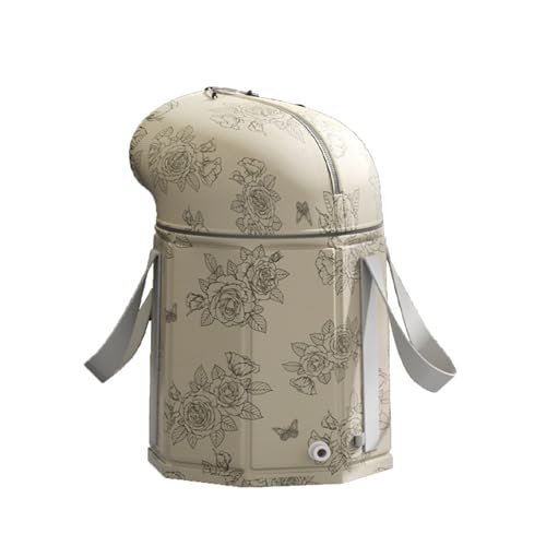 Tina Plegable para Baño de Pies con Protección para Rodilla