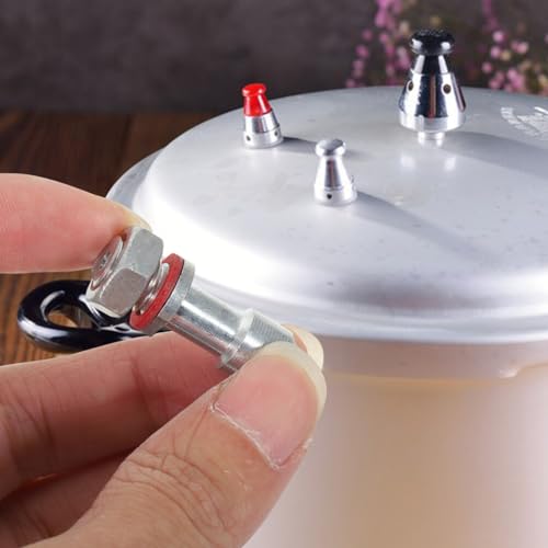 8 piezas de tubos de ventilación para olla a presión de aluminio, repuestos fáciles de limpiar y operar, ligeros y accesorios para utensilios de cocina, compatibles con ollas a presión miniatura 7