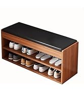 Amazon.co.jp: シューズラック 玄関ベンチ 収納ベンチ 靴棚 下駄箱