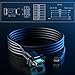 OIKWAN USB Type C to RS232 DB9 Serial Port Adapter Cable, FTDI Chipset, Supports Windows 11, 10, 8, 7 and Mac Linux