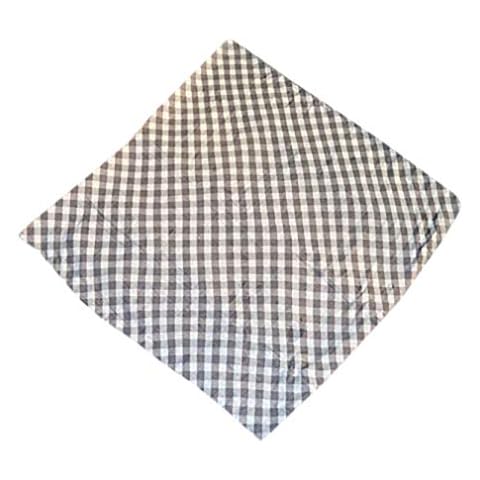 Applesauce Rayon Swaddle Blanket, Grey Gingham Cover