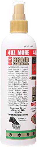 BB African Royale BRX Braid and Extensions Sheen Spray, 12 oz.