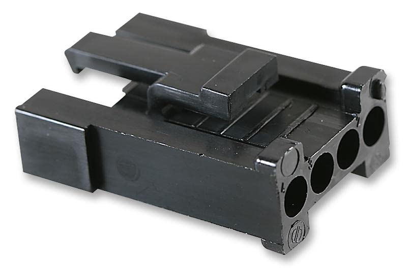Plug, Free, QIKMATE, 4WAY, Plug & Socket Connector Housings, Qty.1 | SMS4P1