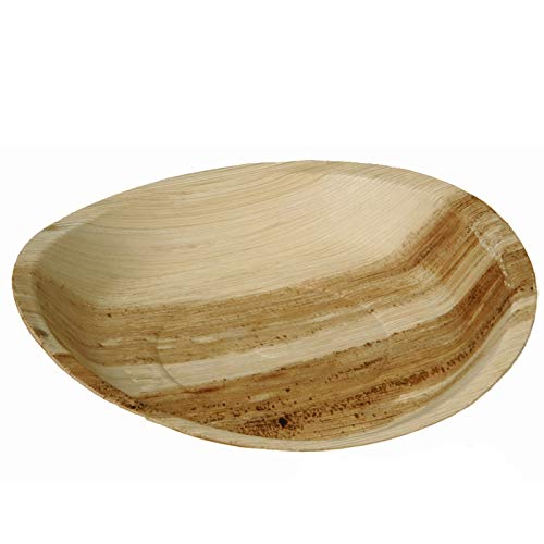 25 Assiettes Palmier Ronde Diam. 24 cm