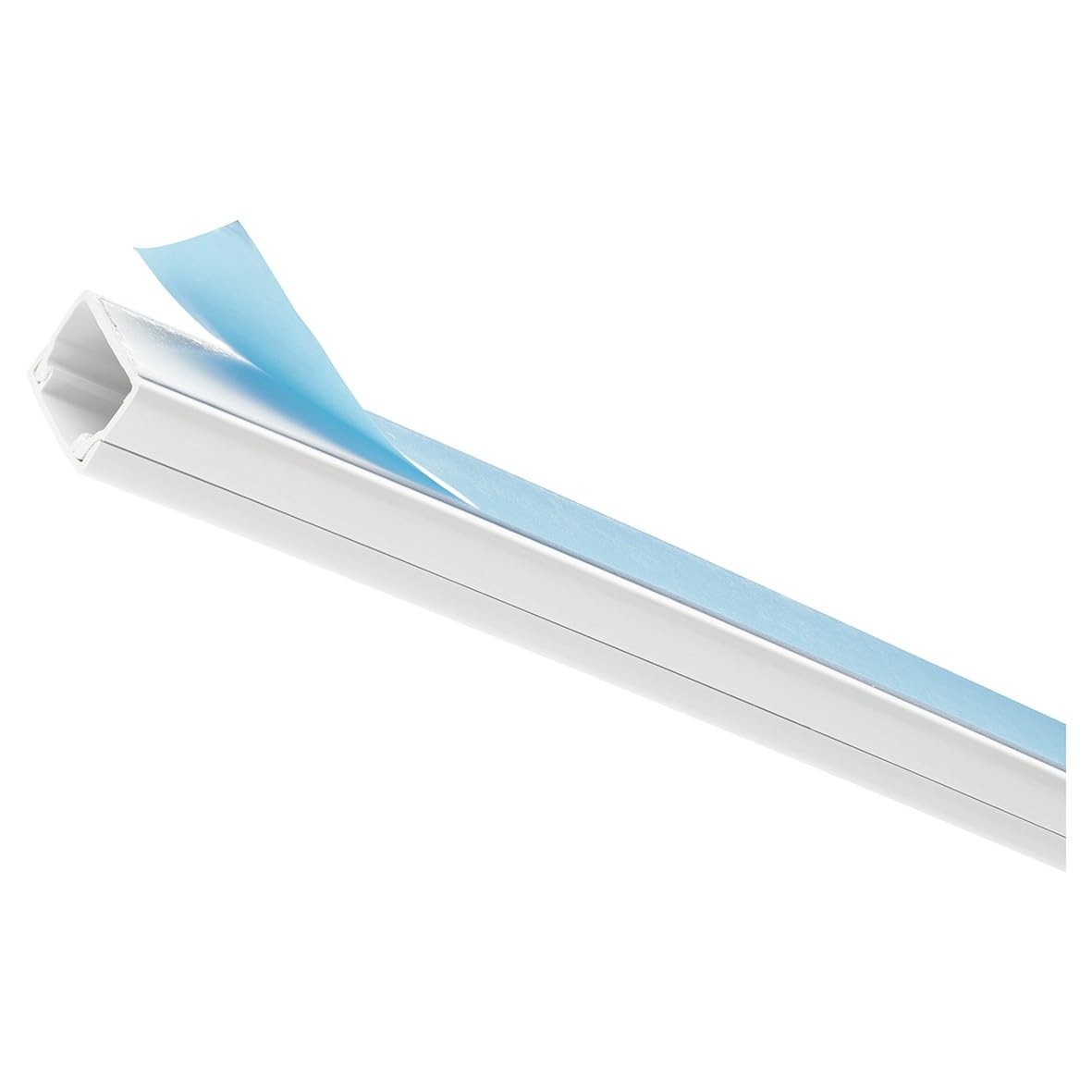 3 meter Cable Trunking, Trunking for Electric Cables, Cable Cover, White Trunking for Hiding Cables, cable tidy, Self Adhesive Trunking for Wall, TV - White 38 mm x 25 mm
