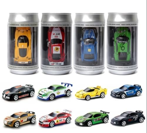 Generic Mini RC 1:58 Scale Small Pocket Portable Micro Racing Car Can Miniature...
