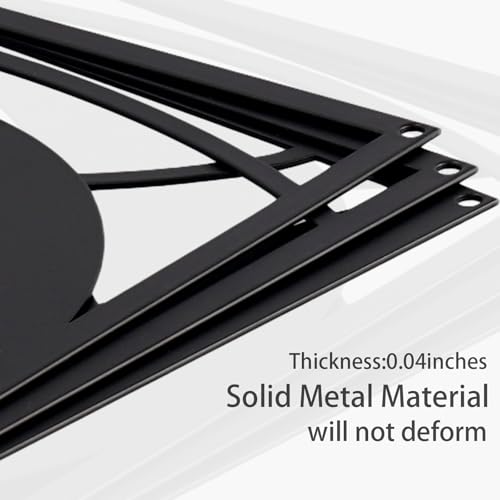 OYEFLY 3-PCS Boho Black Metal Wall Decor - 50% Off