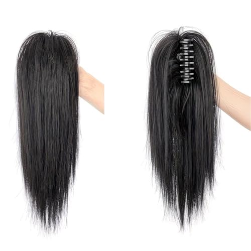 ZzleoyuUUs-12 Daily Party Use Half Tied Waterfall Long Ponytail Wig