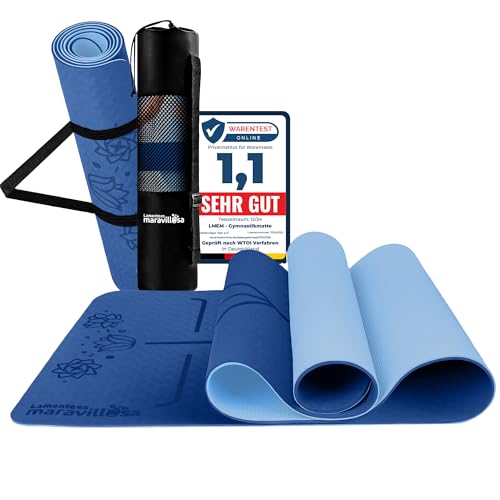 LA MENTE ES MARAVILLOSA - Gymnastikmatte, Rutschfest Yogamatte...