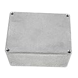 ERINGOGO シーアルミ製ギターエフェクターペダルケース ストムプボックス交換用エンクロージャー 銀色