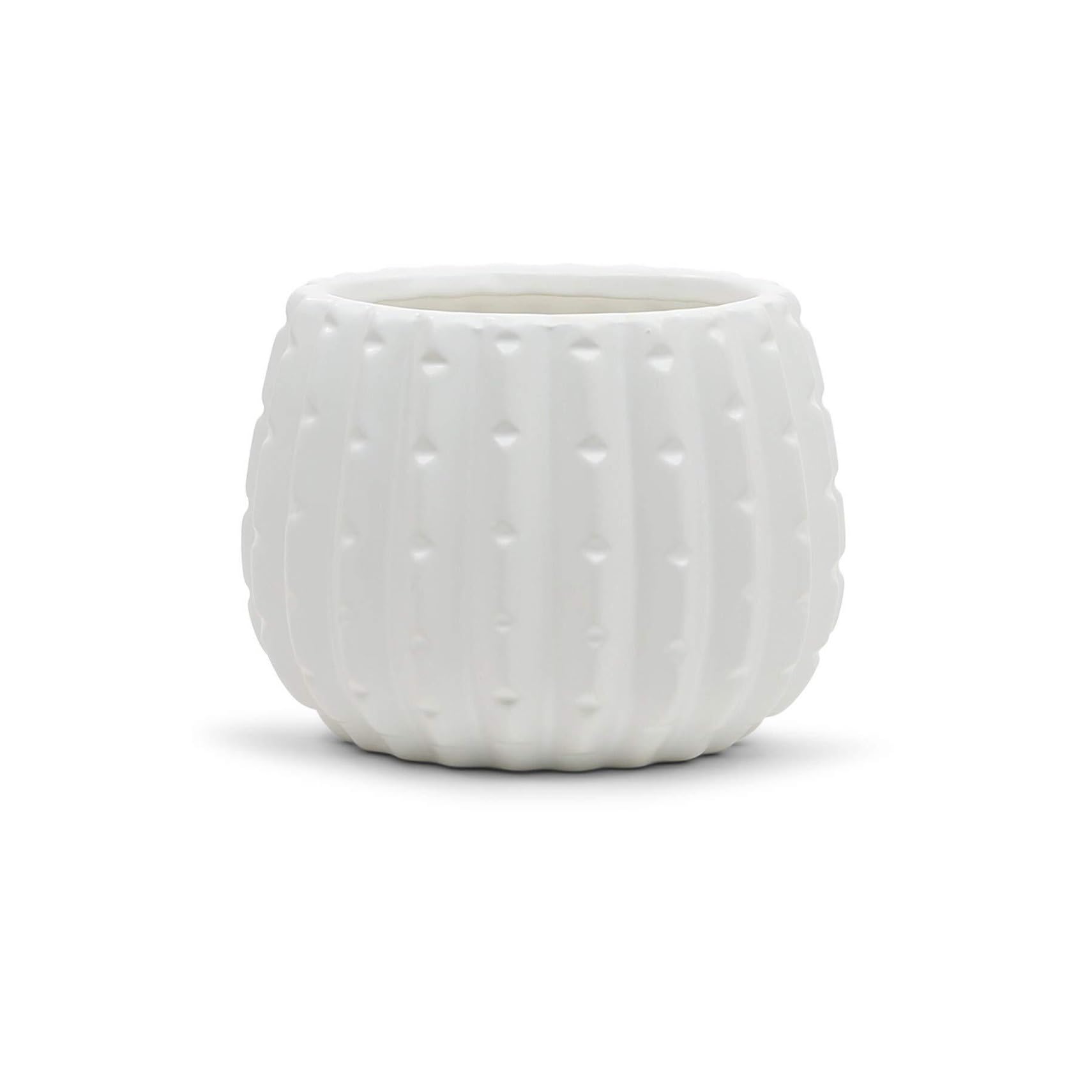 Donice ogrodowe Wazon ceramiczny origami matowy turkusowy kaktus doniczka składana rustykalna we wzorzyste miski ozdobne