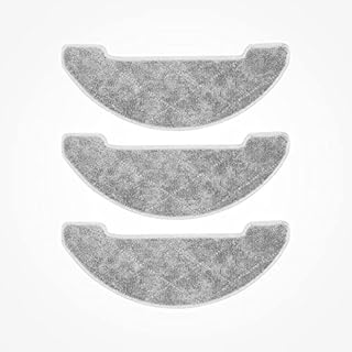 Ultenic Mopping Cloth*3 Replacement for D5s/D5s Pro Robot Vacuum Cleaner,Waschable and Replaceable
