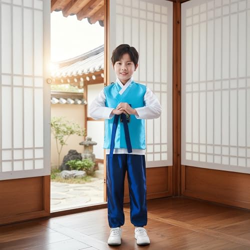 Disfraz Tradicional Coreano para Niño miniatura 4