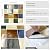 DEWOO Colorful Peel and Stick Backsplash Tiles Kitchen Bathroom Square Self Adhesive Wall Tile Checkered Stickers,Multicolor (10-Sheet, 12"×12")