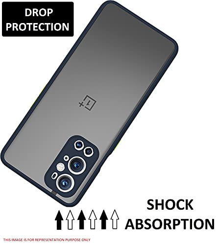 Image of Glasgow Case Cover for Oppo A92 Shockproof Back Case Cover (Camera Protection) - Blue