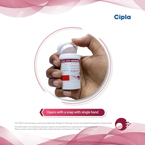 Budecort 400 Rotacaps - Bottle of 30 Capsules