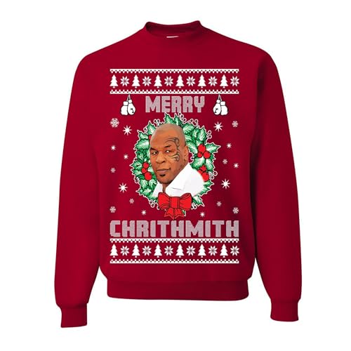 wild custom apparel Ugly Christmas Sweater COLLECTION 13 Crewneck Sweatshirt