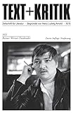 Rainer Werner Fassbinder (TEXT+KRITIK) - Herausgeber: Hermann Korte Series Editor: Steffen Martus, Axel Ruckaberle, Michael Scheffel, Claudia Stockinger, Michael Töteberg 