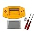 Jerilla Ersatz IPS Gehäuse für Game Boy Advance GBA IPS Konsole, Vollschalen Reparaturteil mit Schraubendreher Werkzeug, Kein Schneiden