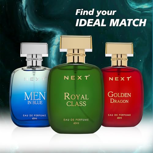 Image of Next Care Naughty Black Eau de Parfum for Men & Women - 60 ml | Long Lasting Sensual Dark Fragrance | Party Perfume with Bold Spicy & Woody Notes | Travel Friendly Body Spray