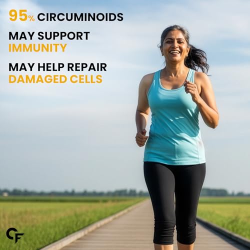 Carbamide Forte Curcumin Tablets with Piperine and 95% Curcuminoids | Anti inflammatory Supplement for Adults | With Curcuma Longa, Turmeric & Ginger Root extract | 90 Veg Tablets