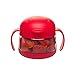 Ubbi Tweat Snack Container, Red, 9 Ounce