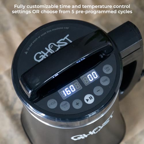 Ghost Infuser - Herbal Botanical Extractor and Oil Infusion Machine - Fully Customizable Settings - Easy to Use to Make Your Own Infused Oil Edibles and Treats - Image 3