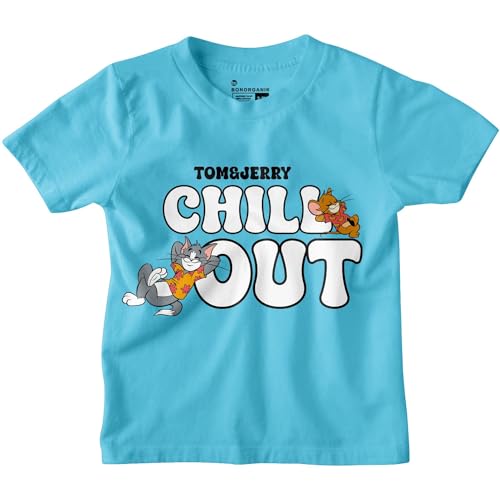 Bon Organik Official Disney Mickey Boys T-Shirt ||Boys Cotton Tsh...