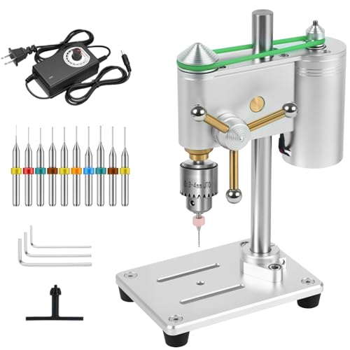 Mini Benchtop Drill Press with JT0 Chuck