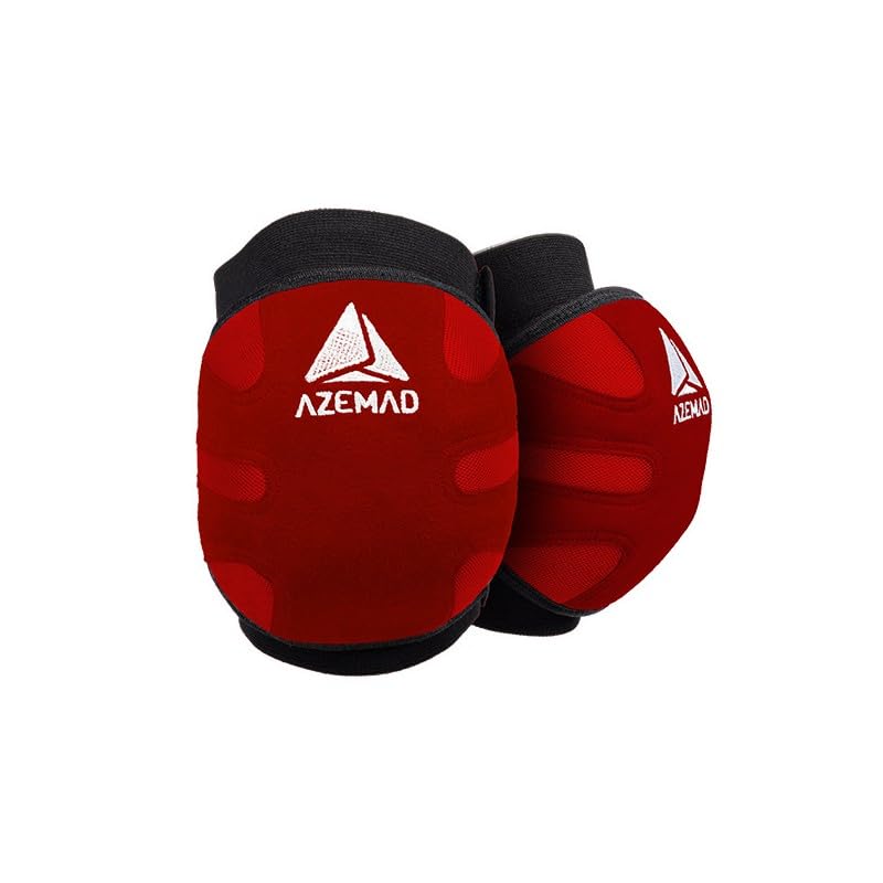 L'Estel Skates - Azemad – Pair of Azemad Eclipse Knee Pads – Pair of Knee Pads for Roller Hockey Player – Hockey Skates (Black, XXS)